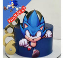 Arquivo De Corte Topo De Bolo Sonic 2 Studio+brinde