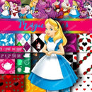 3 Kits Scrapbook Digital - Alice No País Das Maravilhas