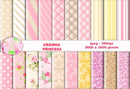 Kit Digital Ursinha Princesa Rosa Scrapbook Silhouette Png
