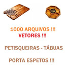 Vetores Dxf Tábuas De Carne,porta Espeto,petisqueiras,cnc
