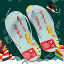 Estampas Sublimação Chinelos Sandálias Dia Dos Professores