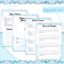 Encadernação Baby Elefantinha Azul - Arquivo Digital