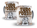 Artes Flork Sublimação Caneca Café 24 Arquivos Editáveis