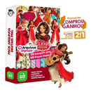 Kit Digital Elena De Avalor Scrapbook Silhouette Arquivo