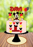 Arquivo De Corte Topo De Bolo Mickey