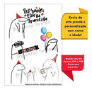Arquivo De Corte Topo De Bolo Personalizado Flork Meme