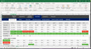 Controle  De Orçamento Organização Financeira Pessoal Excel