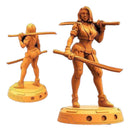 Action Figure Rpg Stl Agent Zelle Dual Swords