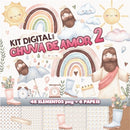 Kit Digital Chuva De Amor 2
