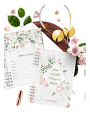 Combo 2024 Arquivos Encadernação Agendas Floral Rosa +brinde