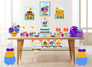 7 Kits Super Combo Arquivos De Corte Tema Bolofofo