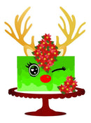 Arquivo De Corte Topo De Bolo Natal 97 Studio