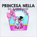 Arquivo Digital Silhouette Princesa Nella