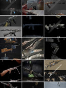 Pack Stl Armas Decorativas E Airsoft Para Impressão 3d
