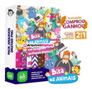 Kit Digital Bita E Os Animais Scrapbook Silhouette Arquivo