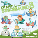 Kit Digital Dinossauro 8