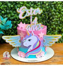 Arquivo De Corte Topo De Bolo Unicornio