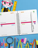 Arquivo Agenda Escolar Permanente 1 Dia Por Folha Completa