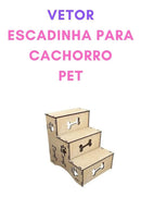 Pacote De Vetor Corte Laser Cnc Router Escadinha Pet