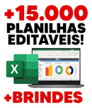 Planilha De Escala De Trabalho 12x36   Pack 15k Excel