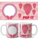 Estampas Canecas Pop It Infantil Dia Das Crianças Mockups