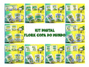 Kit Digital Copa Do Mundo Flork Canecas, Almofadas, Camisas