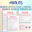 9 Arquivos Para Encadernação Miolo Anamnese Estética Beleza