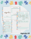 Arquivo Digital Combo Encadernação Agendas Autista