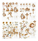 Arquivos Páscoa Cristã Aquarela Frase Elementos Papeis 0526