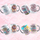 Pack Artes Para Canecas Dia Das Mães  - 2023  C/ Mockup