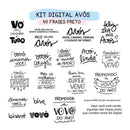 Estampas Dia Dos Avós Kit Digital Arquivos Png Sublimação
