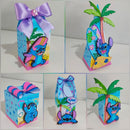 Arquivo De Corte Caixinha Lilo Stitch Tropical Pdf