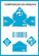 Arquivo Digital Jpeg/pdf Caixa Envelope Pai Conectado