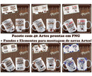 Pacote Com 40 Artes Para Canecas Pascoa Flork + Mockups
