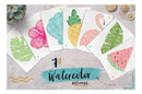 Pack 90 Elementos Summer Watercolor Para Sublimar