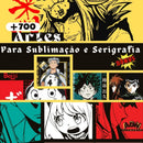 +700 Artes Animes, Filmes E Series | Sublimação E Serigrafia