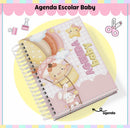 Agenda Escolar Baby Menina E Menino - Arquivo Digital