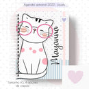 Arquivos Encadernação Agenda Semanal Datada Lovely 2022