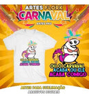 Pacote Estampas Flork Carnaval Artes Png