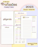 Arquivo Digitai Lettering Candy Kit Profissões 70 Capas 2023