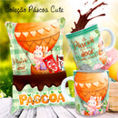 30 Artes Para Caneca Almofada E Body Páscoa Cute Em Corel