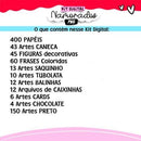 Kit Digital Pandoca Pack 2 Dia Dos Namorados Frases Png
