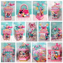 Arquivo Digital Combo 10 Kits Minnie Rosa Rosa Vermelha
