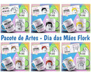 Pack De Artes Para Personalizar Canecas | Dia Das Mães Flork