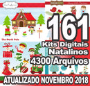 161 Kits Digitais Natalinos Papéis E Scrapbook Novembro 2018