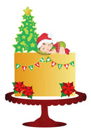 Arquivo De Corte Topo De Bolo Natal 65 Studio