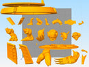 Digimon Tai And Wargreymon Stl/obj Para Impresión 3d