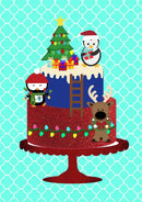Arquivo De Corte Topo De Bolo Natal 14 Studio