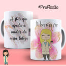 Pack Artes Vetores Caneca Profissões Cute + Bônus Em Dobro