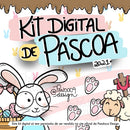Estampas Png Pandoca Kit Digital Sublimação Páscoa